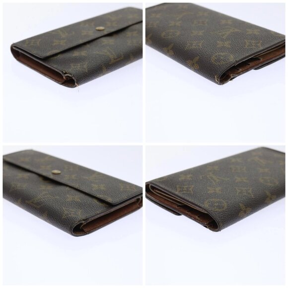 LOUIS VUITTON Monogram Porte Tresol International Wallet M61215 LV Auth 52463 - Picture 15 of 15